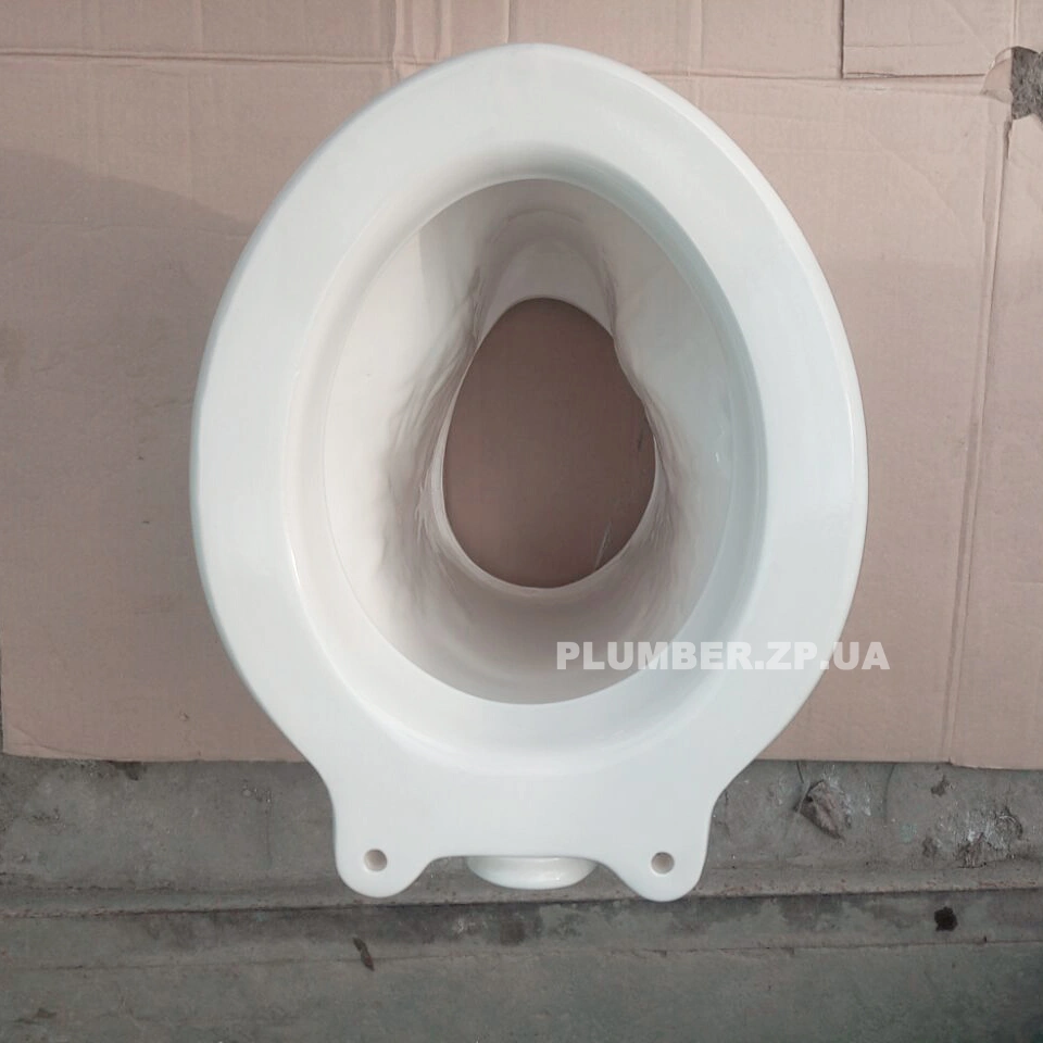 Купити Дачний унітаз білий вариант 18 невеликий нюанс на обідку ...